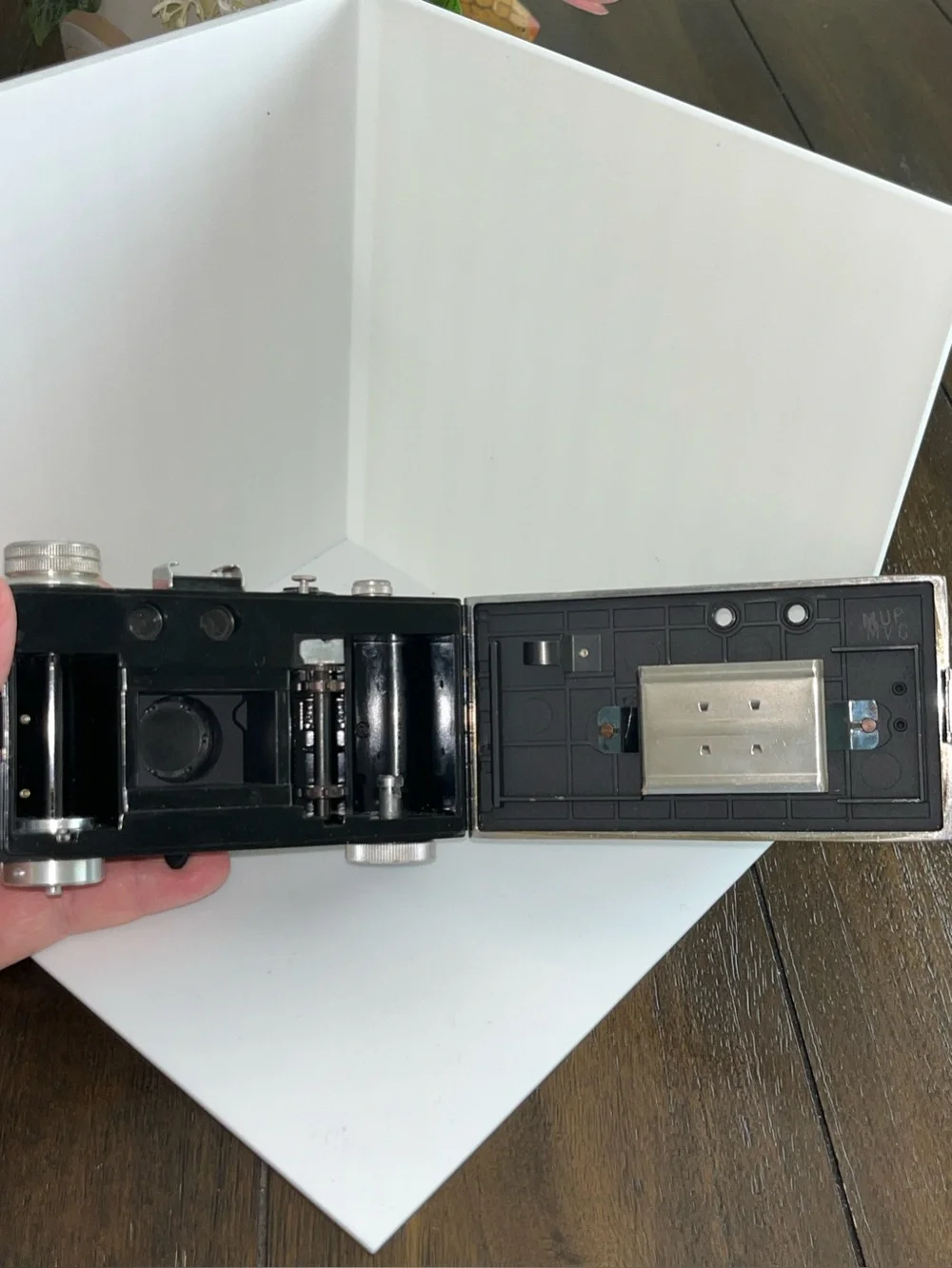 Argus Vintage Rangefinder Film Camera, Black: W/ Leather Case Included: Untested